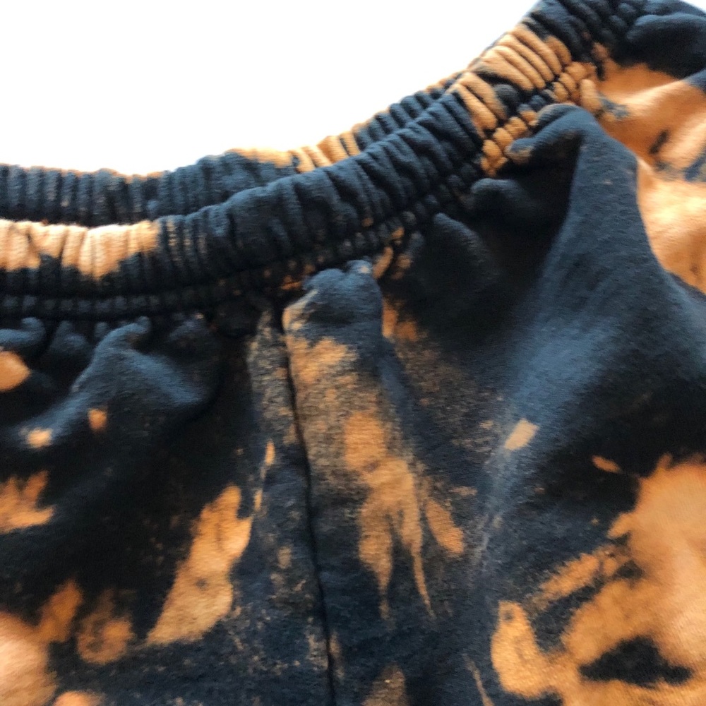 Bleach Dyed High Waisted Sweatpants (NWOT) - Picture 6 of 7